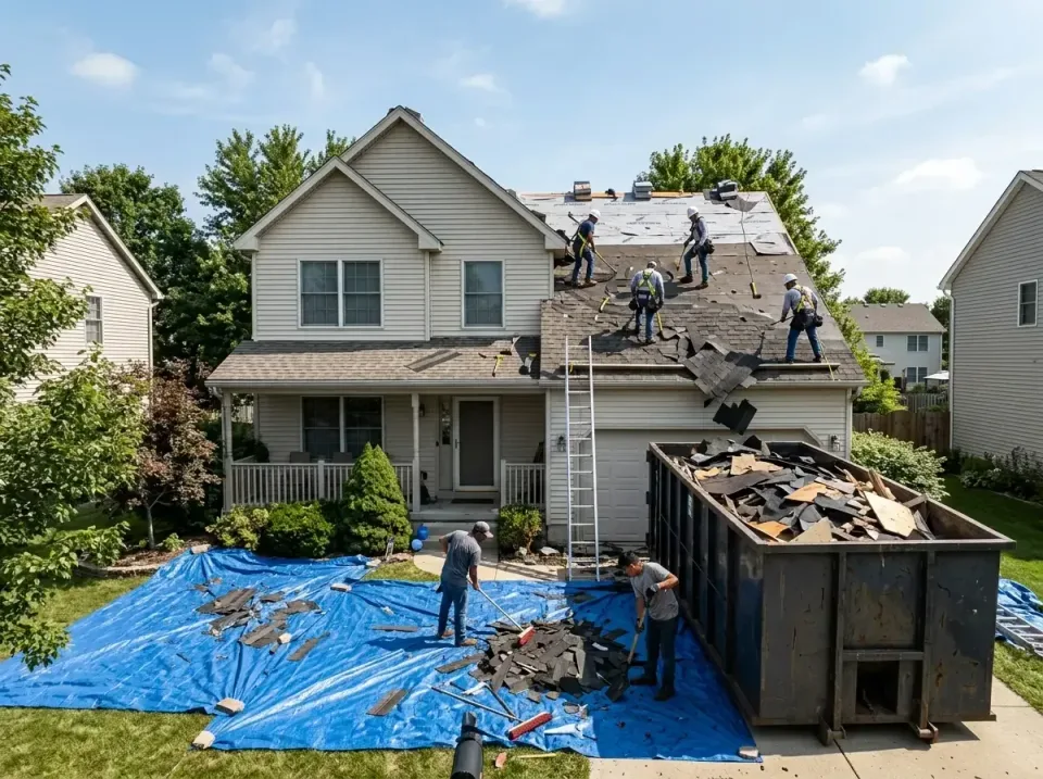 roof-replacement-debris-remova-004 — frequently asked questions, Cheapest Dumpster Rentals in Delaware, OH